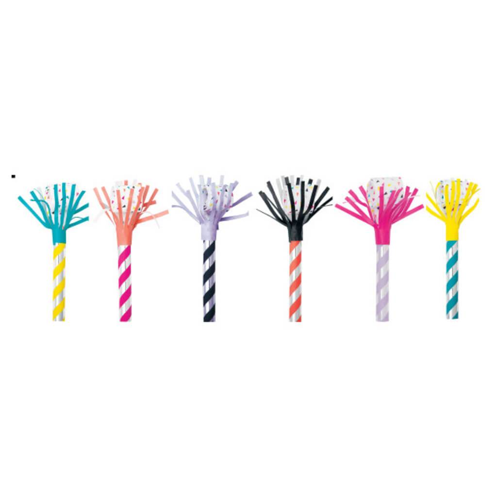 Fringed Party Blowouts 6ct