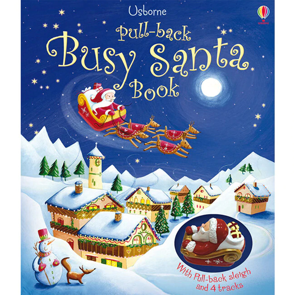 Pull-Back Busy Santa Book