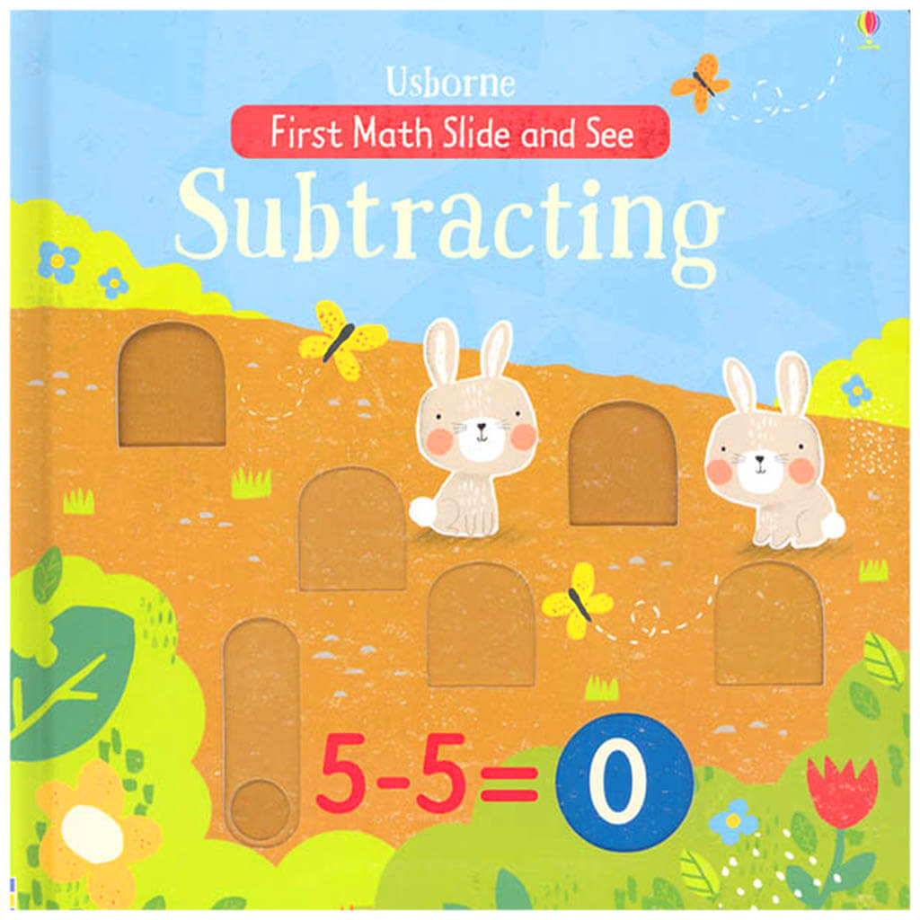 First Math Slide and See: Subtracting