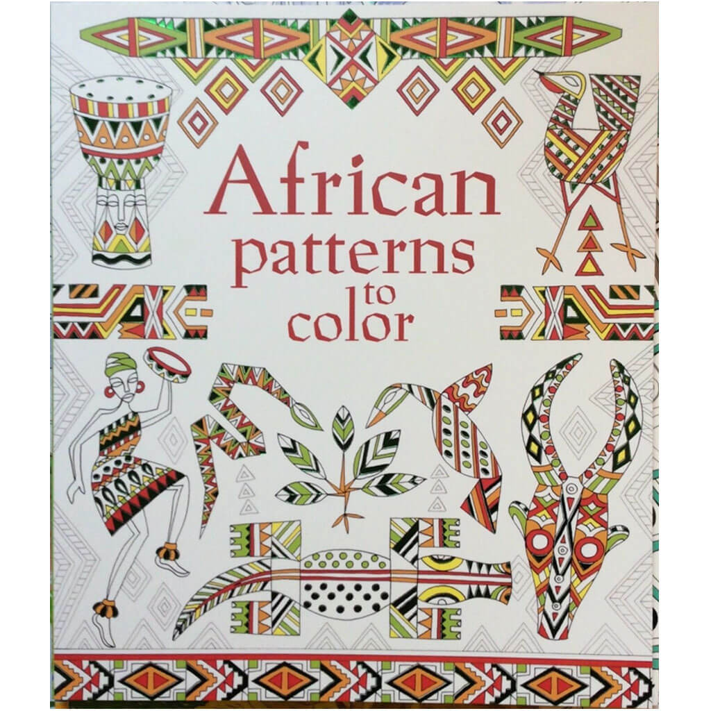 African Patterns To Color