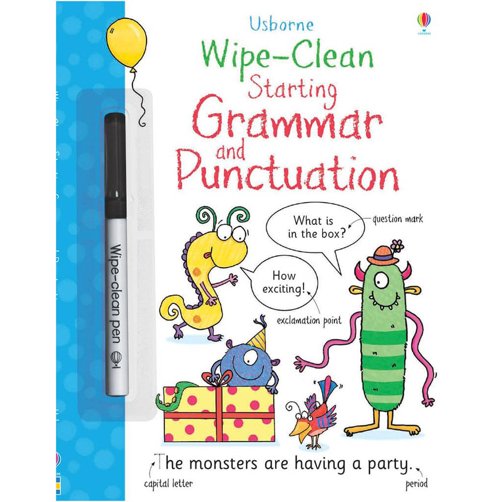 Wipe-Clean Starting Grammar &amp; Punctuation