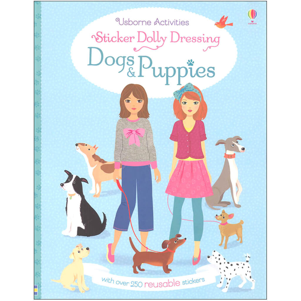 Sticker Dolly Dressing Dogs and Puppies