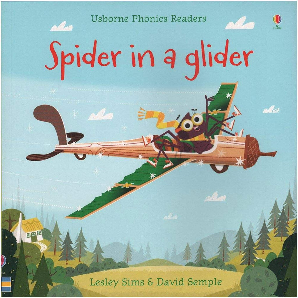 Spider in a glider