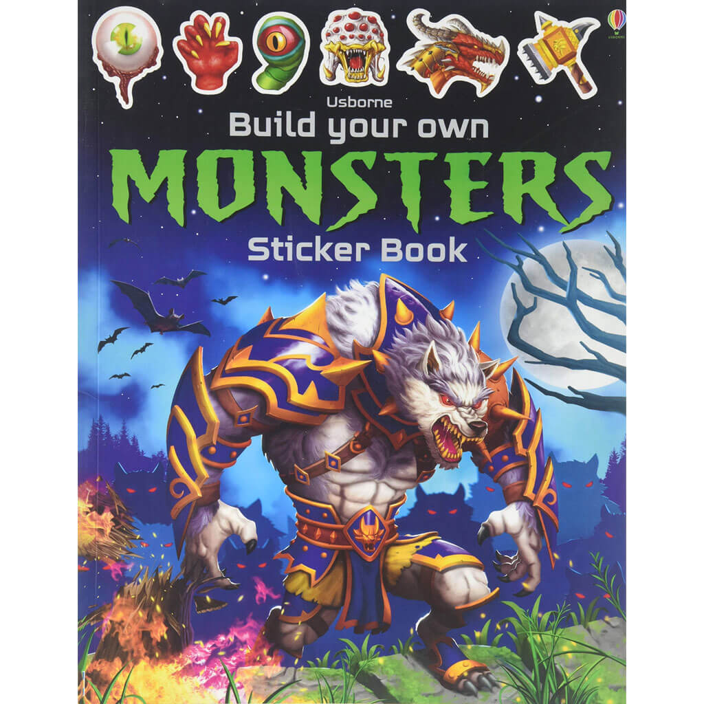 Build Your Own Monsters Sticker Book