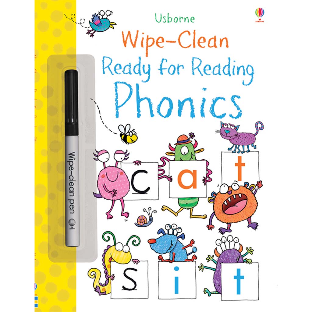 Wipe-Clean Ready For Reading Phonics