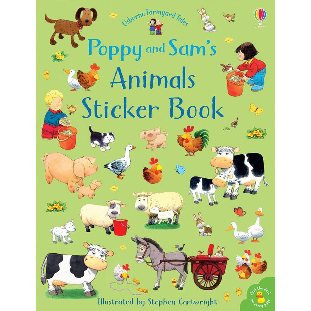 Poppy And Sam&#39;s Animals Sticker Book