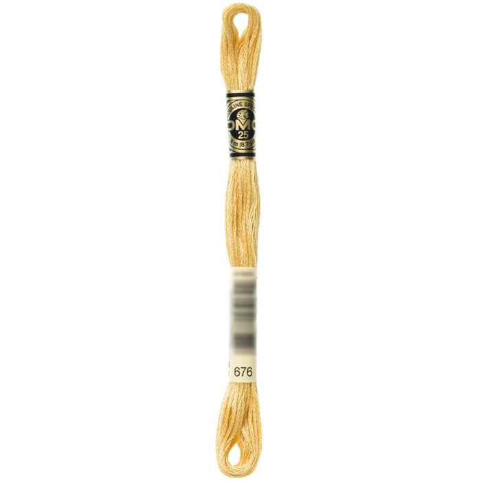 Dmc Floss Light Old Gold Gold 