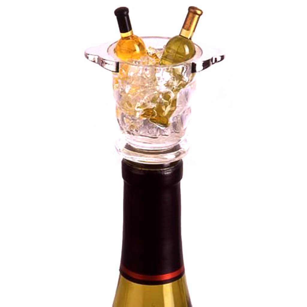 Champagne Bucket Acrylic Bottle Stopper