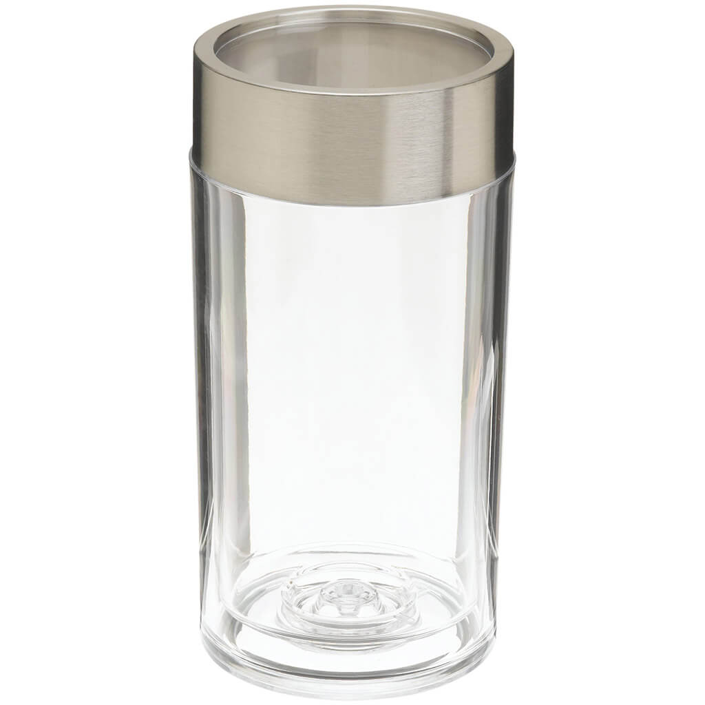 Thick Acrylic and Stainless Steel Rim Iceless Cooler