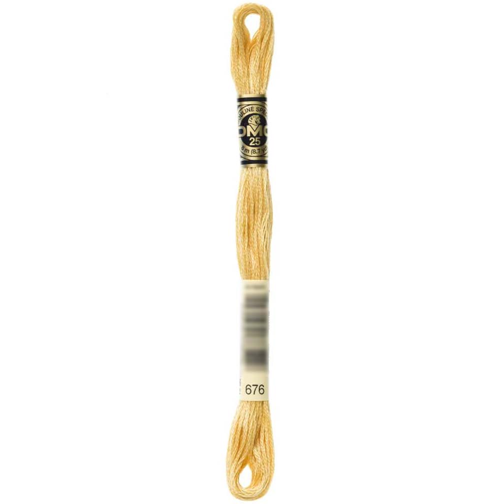 Dmc Floss Light Old Gold Gold 