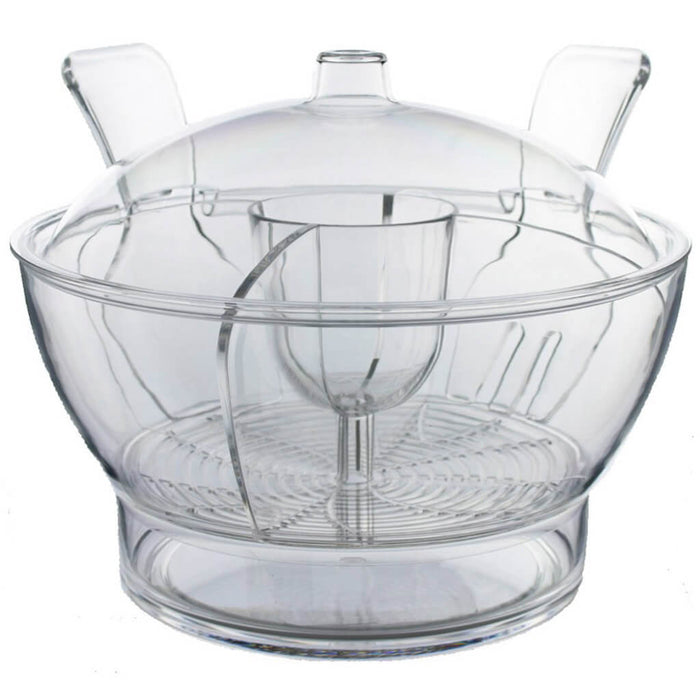 Cold Bowl on Ice with Divider