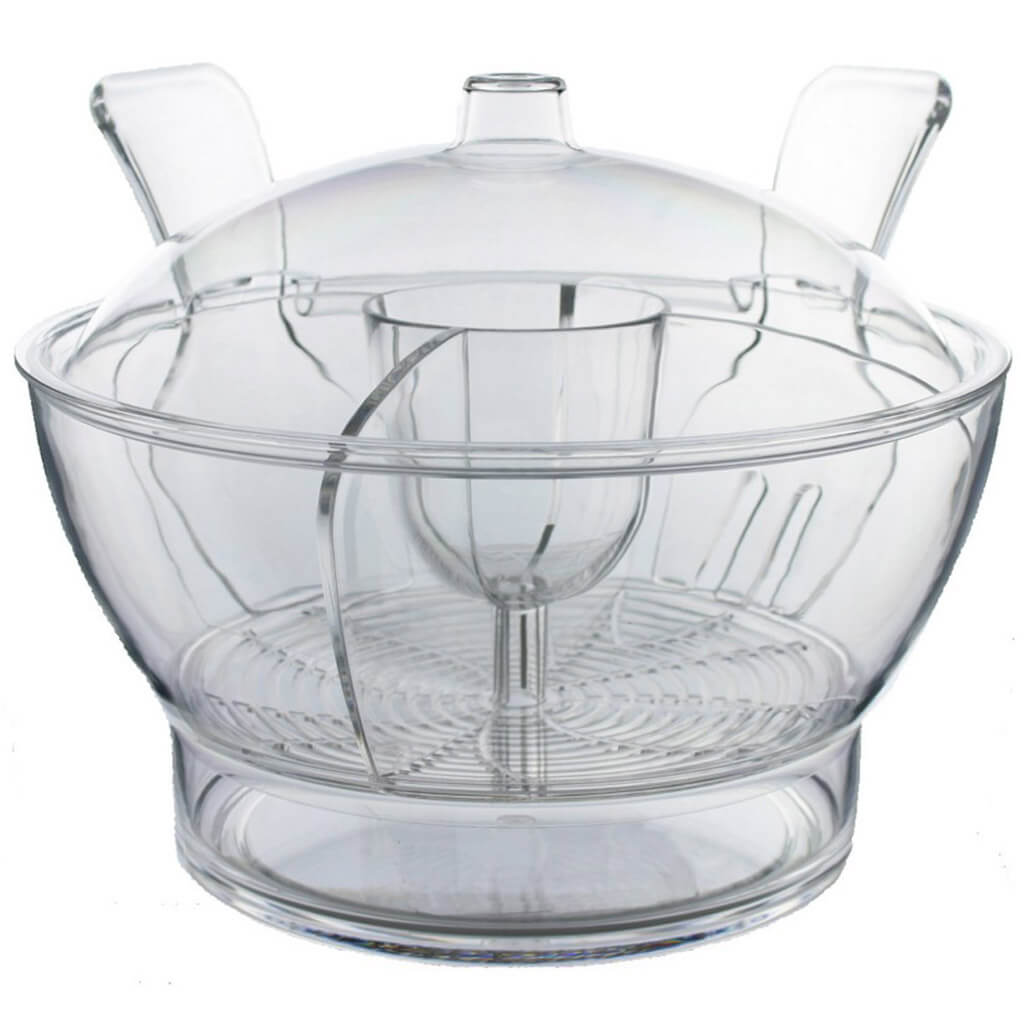 Cold Bowl on Ice with Divider