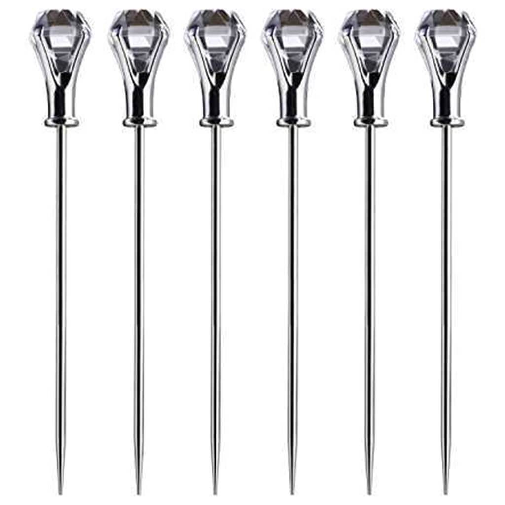 Diamond Head Martini Picks Set of 6