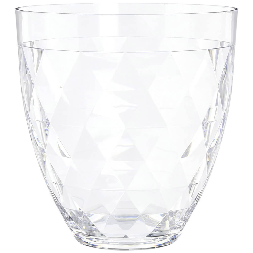 Acrylic Diamond Cut Wine Bucket