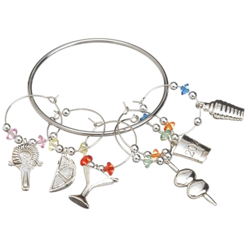 Wine Glass Charms Martini Bar