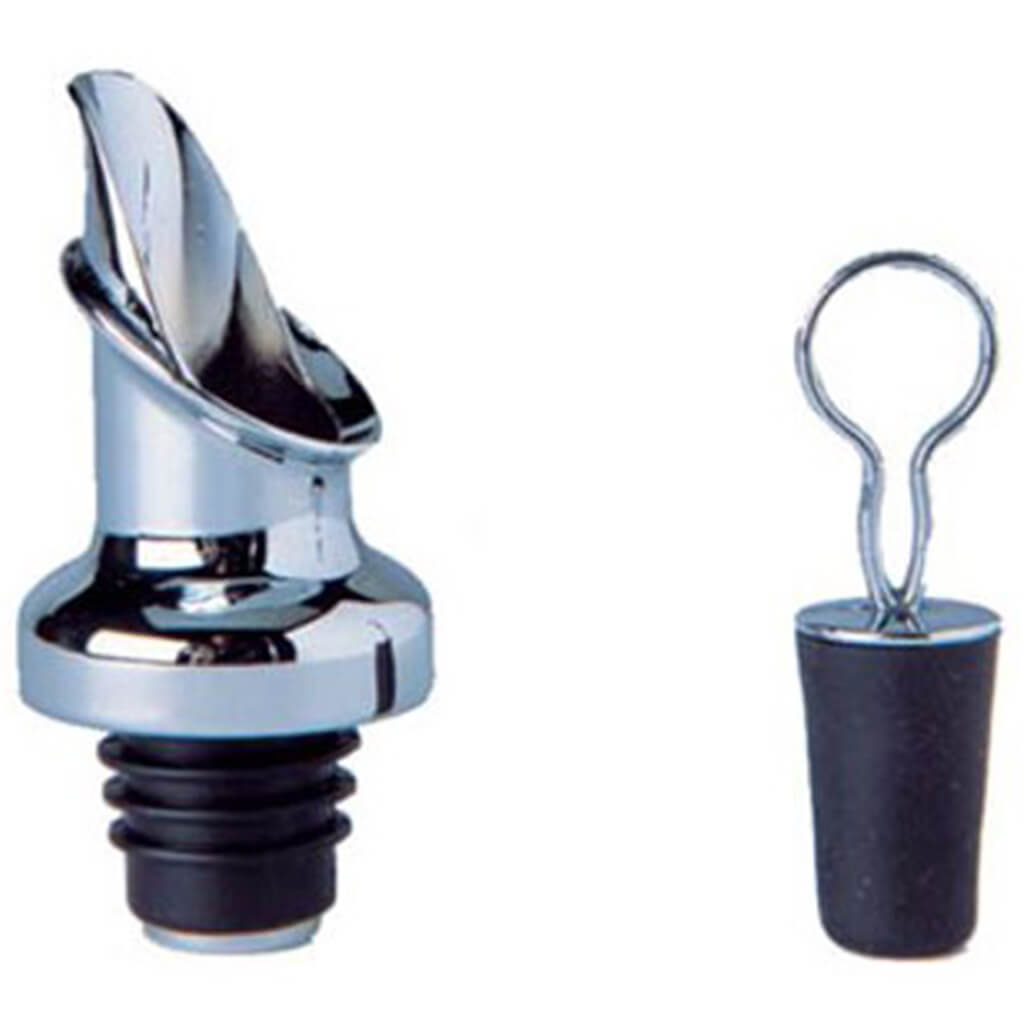 Wine Pourer/Stopper with Display