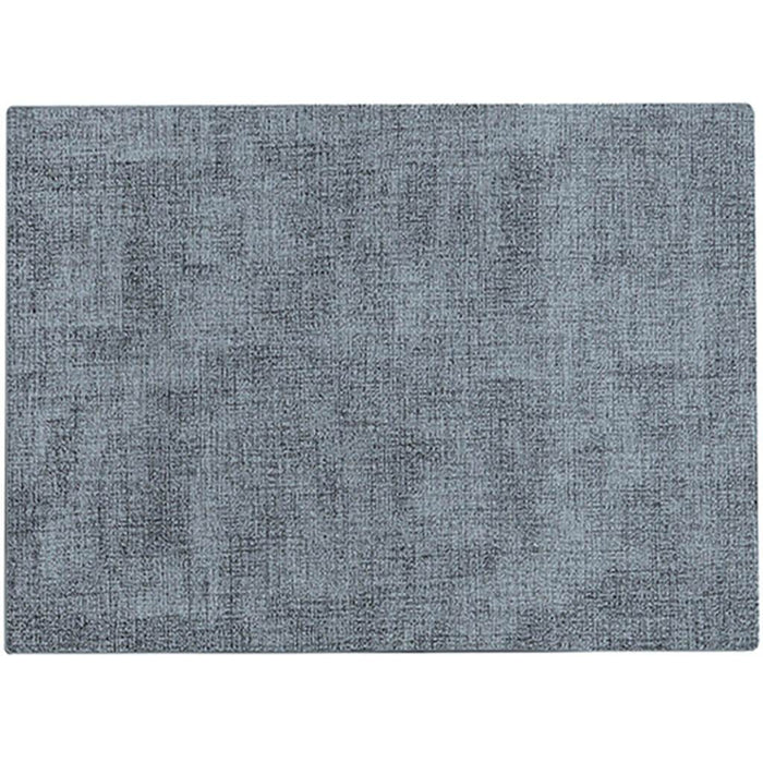 Table Luxe Reversible Percept Vinyl Placemat Blue