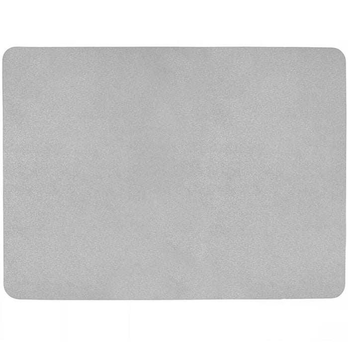 Studio Leather Reversible Vinyl Placemat Silver