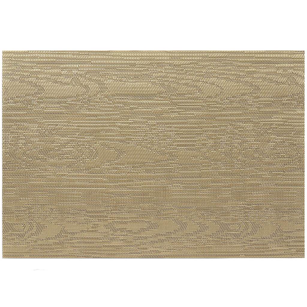 Wood Grain Vinyl Placemat Bronze
