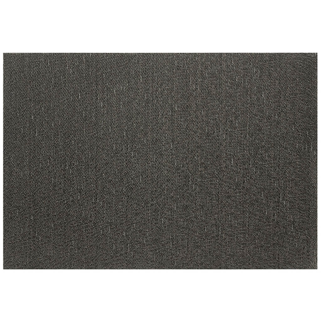 Luxe Shimmer Vinyl Placemat Black