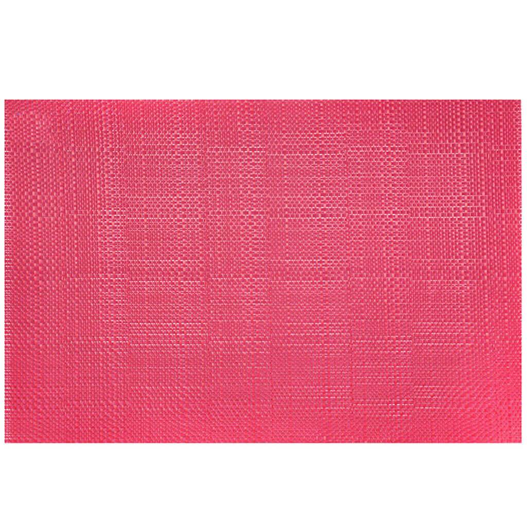 Trace Vinyl Placemat Raspberry