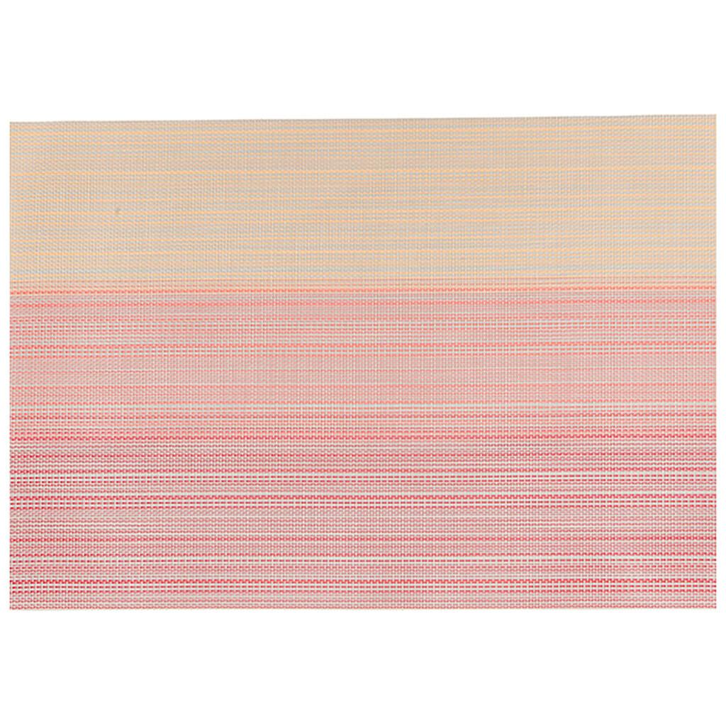 Inniesta Ombre Vinyl Placemat Red