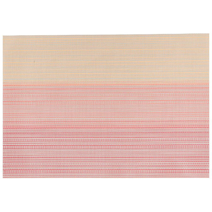 Inniesta Ombre Vinyl Placemat Red