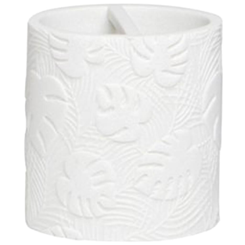 Palm Toothbrush Holder White