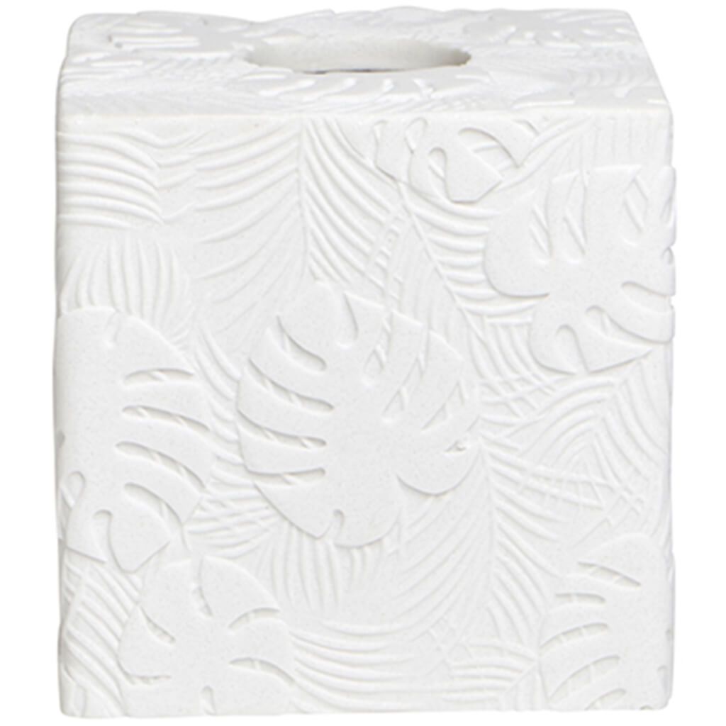 Palm Boutique Tissue Cover White