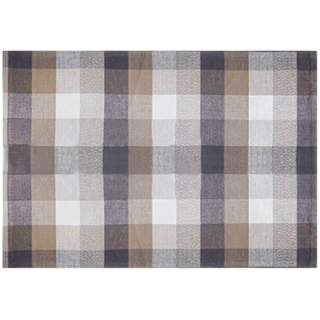 Frosted Check Cotton Placemat