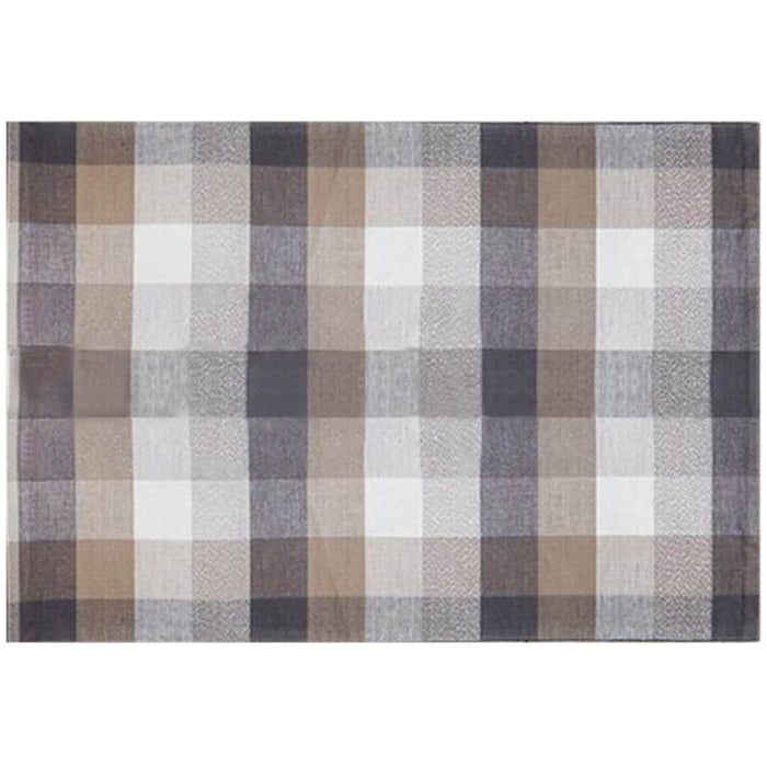 Frosted Check Cotton Placemat
