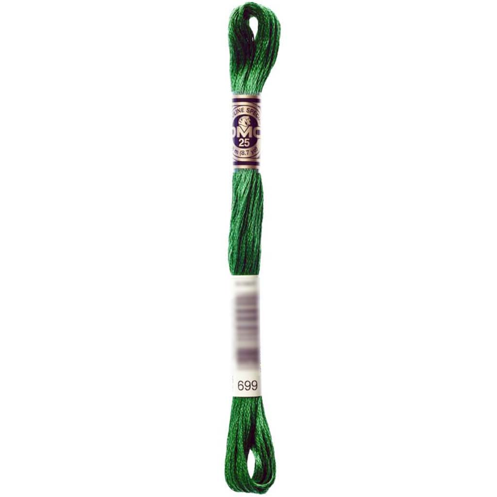 Dmc Embroidery Floss Xmas Green 