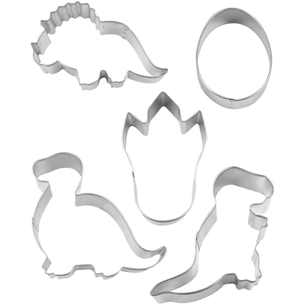 Dinosaur Cookie Cutter Set, 5pc
