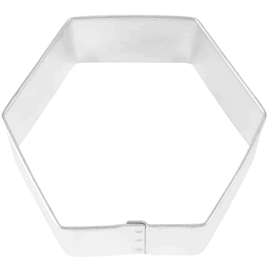 Hexagon Cookie Cutter 3in