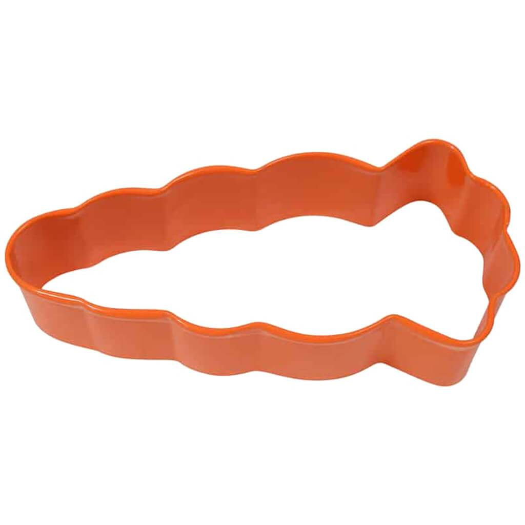 Orange Carrot Cookie Cutter, 4in