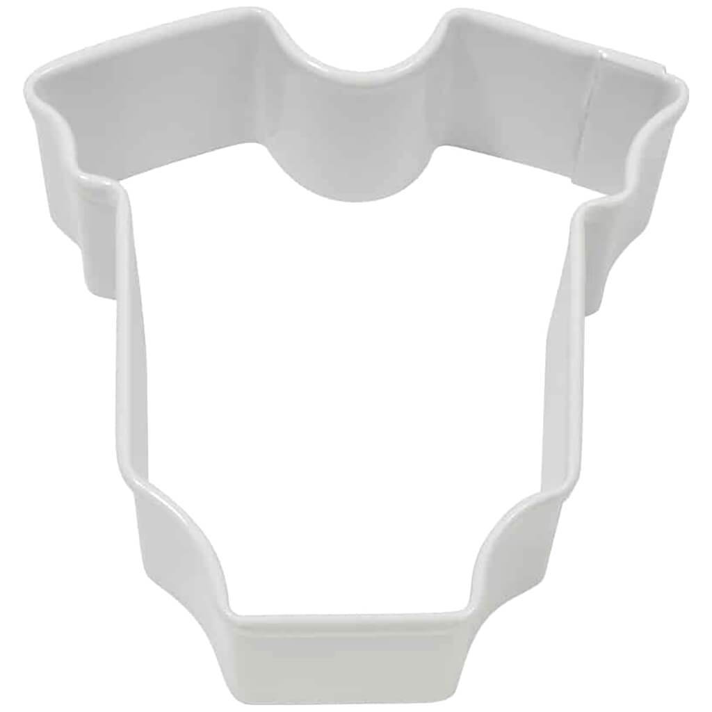 Mini Baby Bodysuit White, 1.875in