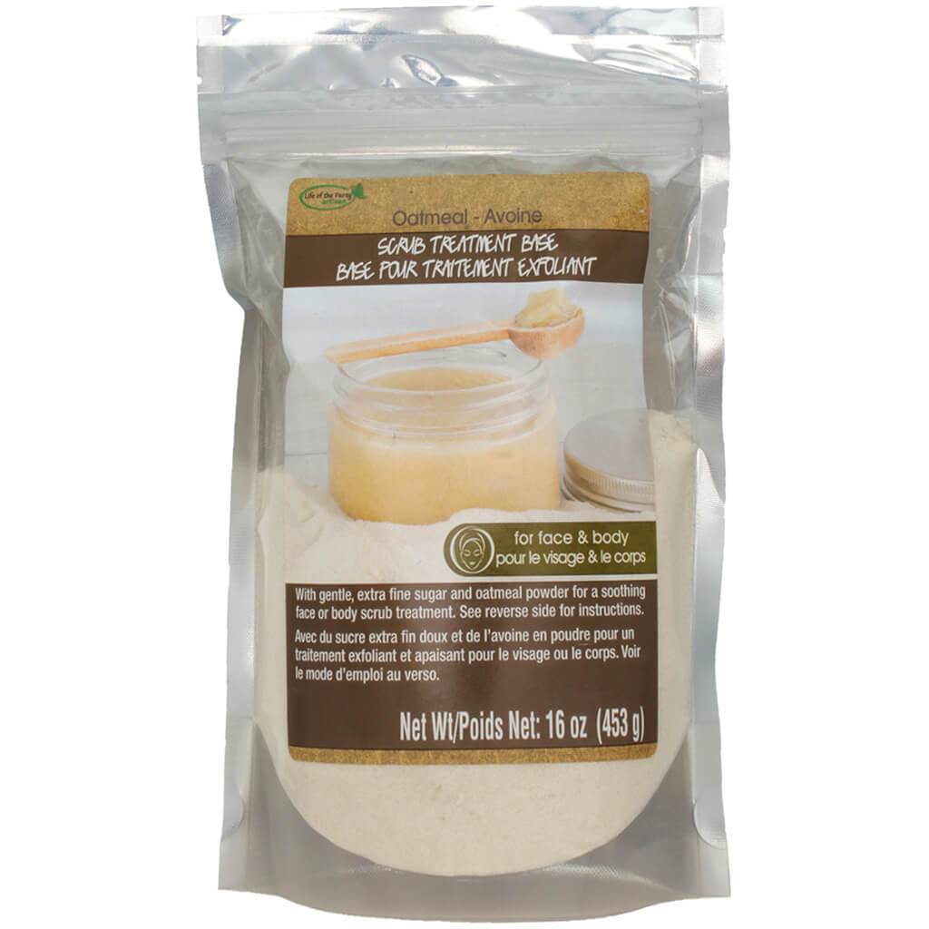 OATMEAL SCRUB BASE  16OZ