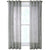 Anemone Grommet Top Panel Curtains Silver