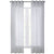 Daphine Gromment Top Panel Curtains White