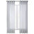 Daphine Gromment Top Panel Curtains White