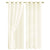 Foliage Grommet Top Panel Curtains White