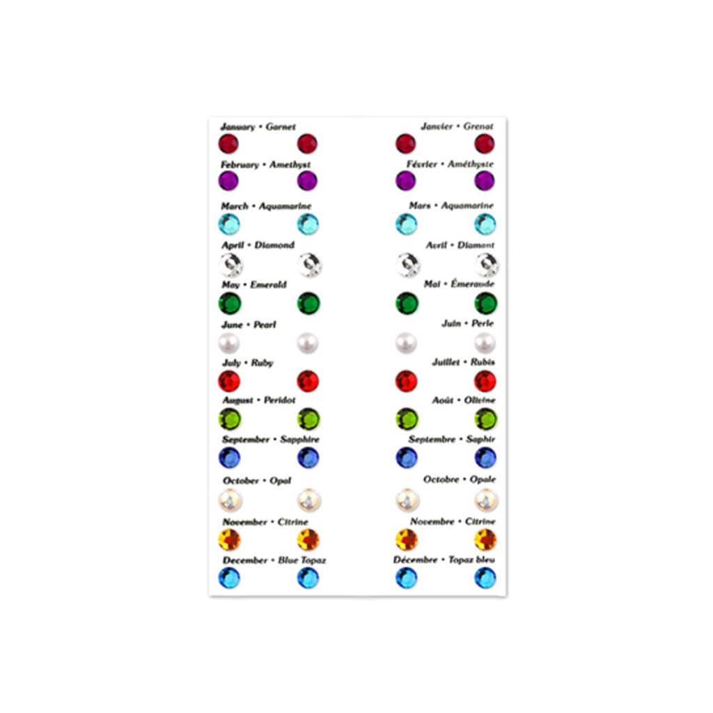 STICKER GEMS 8MM 