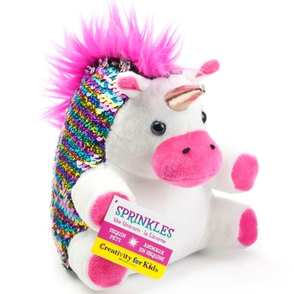 Sprinkles The Unicorn Mini Sequin Plush