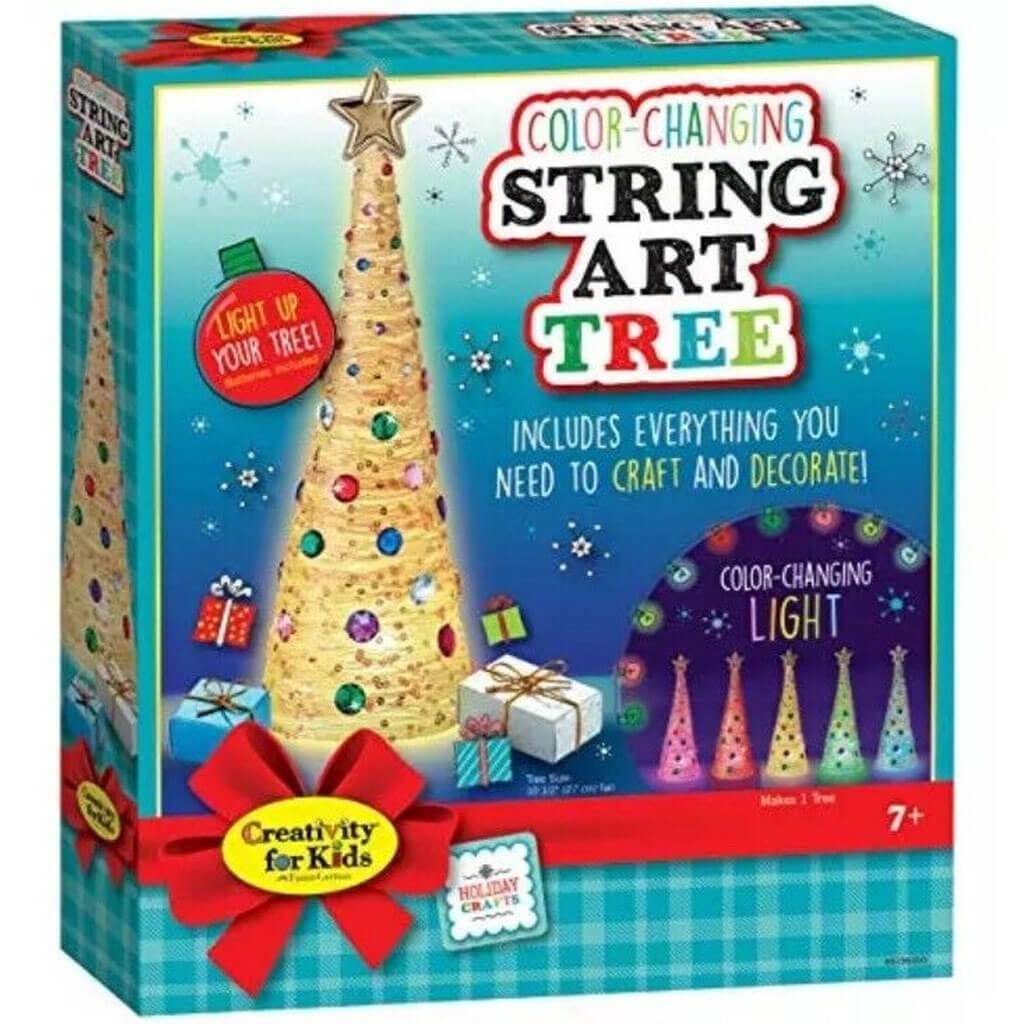 Color Changing String Art Light Up Tree