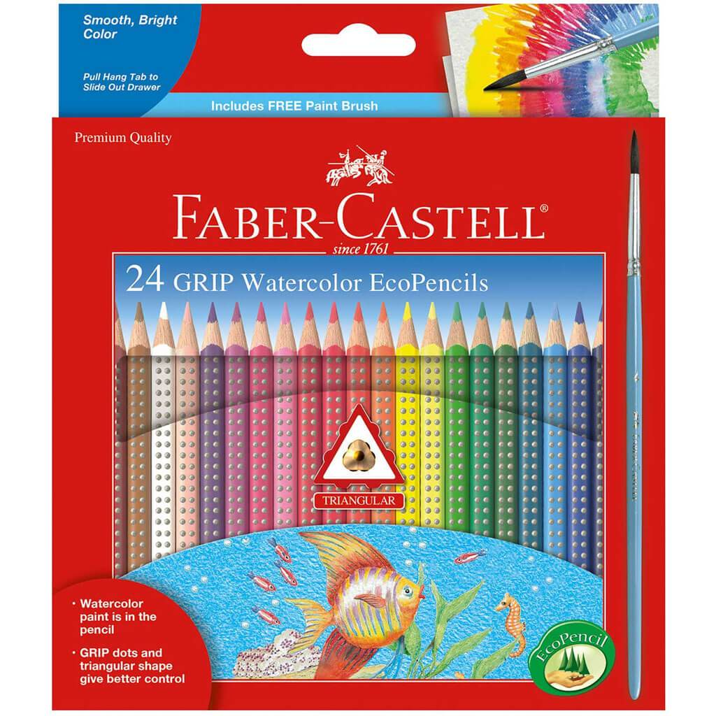 GRIP Watercolor EcoPencils Set of 24