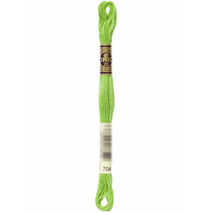 Dmc Floss Bright Charteuse Charteus 