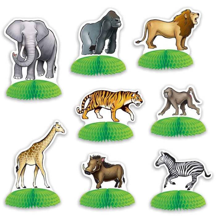 Centerpieces Jungle Safari Animal Mini 3in x 5.5in