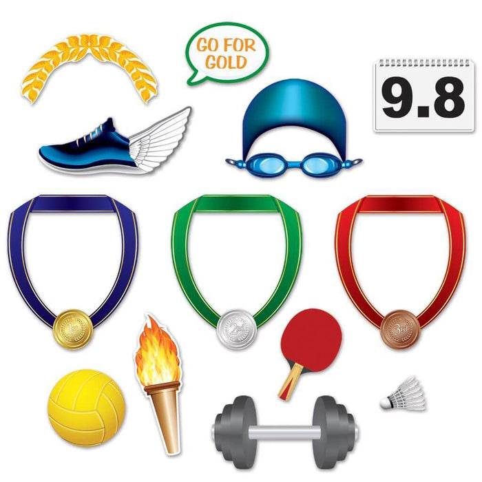 Photo Fun Signs Summer Sports 3.25in x 10.5in