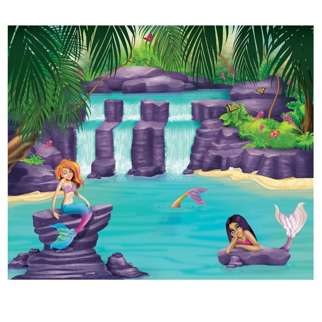 Mermaid Lagoon Insta-Mural 5ft x 6ft