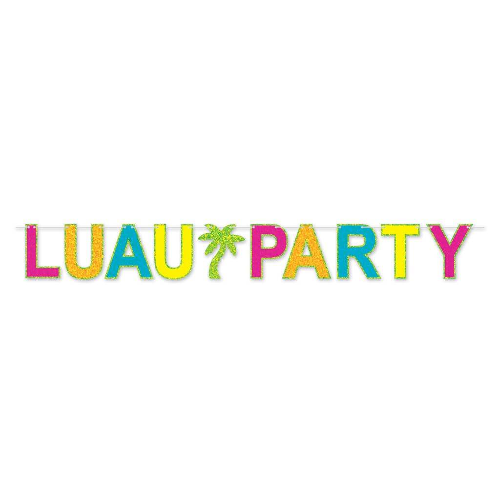 Streamer Luau Party 8.25in x 7ft